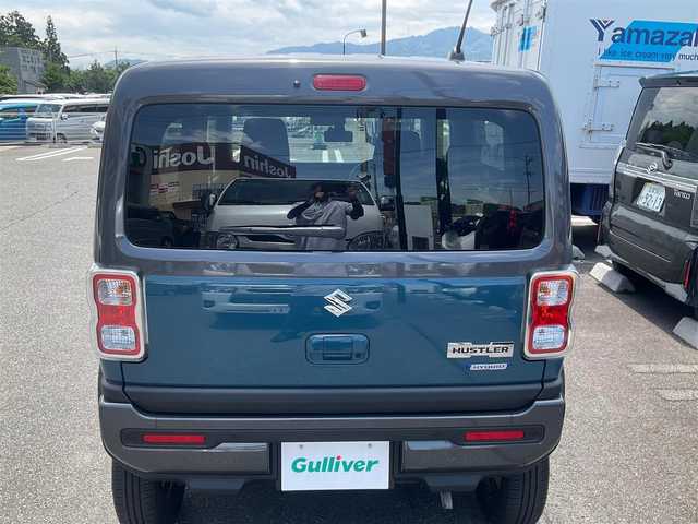 スズキ ハスラー HYBRID G 滋賀県 2023(令5)年 1万km デニムブルー ガンメタリック 2トーン ワンオーナー /車検令和8年7月まで/パナソニックナビゲーション/・TV/・CD/DVD/・Bluetooth/前後ドライブレコーダー/前席シートヒーター/・助手席アンダートレー/ステアリングスイッチ/・オーディオ操作/・クルーズコントロール/デュアルカメラブレーキサポート/・衝突被害軽減ブレーキ/・先行車発進お知らせ機能/・標識認識機能/・後退時ブレーキサポート/・車線逸脱警報機能/ふらつき警報機能/取扱説明書/保証書/スペアキー/