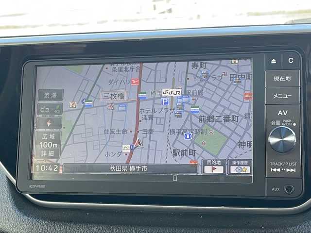 ダイハツ ムーヴ カスタム RS SAⅡ 秋田県 2016(平28)年 6.4万km ブライトシルバーメタリック 純正SDナビ/社外ETC/フルセグTV/社外前後ドライブレコーダー/後方コーナーセンサー/運転席シートヒーター/純正サイドリアポイラー/社外AW/カーテンエアバック/スマートキー/スペアキー