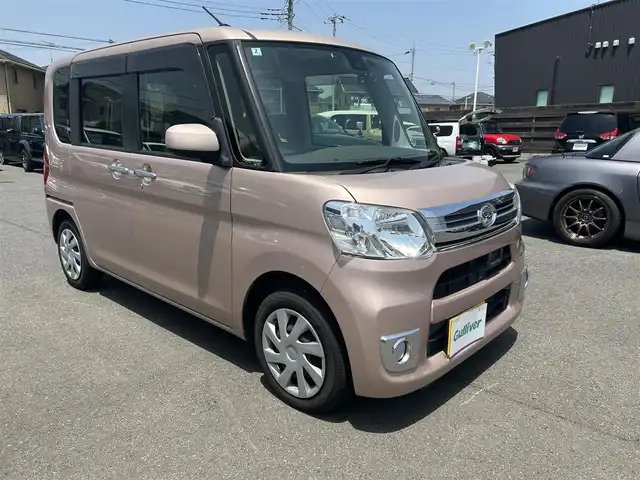 ダイハツ タント X ターボ SAⅡ 茨城県 2016(平28)年 6.3万km ライトローズマイカメタリックⅡ プッシュスタート/スペアキー/アイドリングストップ/純正ナビ/Bluetooth/片側パワスラ/前後ドラレコ/オートライト