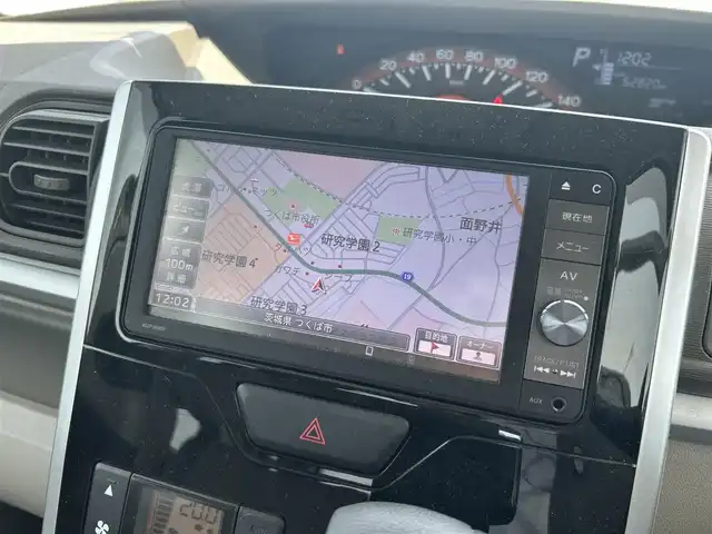 ダイハツ タント X ターボ SAⅡ 茨城県 2016(平28)年 6.3万km ライトローズマイカメタリックⅡ プッシュスタート/スペアキー/アイドリングストップ/純正ナビ/Bluetooth/片側パワスラ/前後ドラレコ/オートライト
