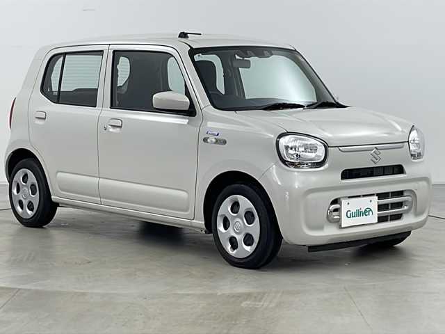 スズキ アルト ハイブリッドS 道央・札幌 2022(令4)年 2.5万km ソフトベージュメタリック ・4WD/・社外ディスプレイオーディオ&BT&AUX&Apple Car Play&Android Auto/・スズキセーフティサポート/・前席シートヒーター/・ドアミラーヒーター/・アイドリングストップ/・オートライト/・オートマチックハイビーム