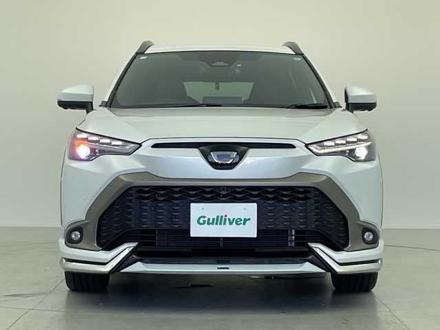 トヨタ カローラ クロス ハイブリッド Z 愛知県 2024(令6)年 0.4万km プラチナホワイトパールマイカ モデリスタフルエアロ/純正メーカーナビ/・Bluetooth/・フルセグテレビ/全方位モニター/パワーシート/シートヒーター/衝突軽減ブレーキ/レーンキープアシスト/オートマチックハイビーム/前後コーナーセンサー/レーダークルーズコントロール/前後ドライブレコーダー/ETC2.0/LEDヘッドライト/純正フロアマット