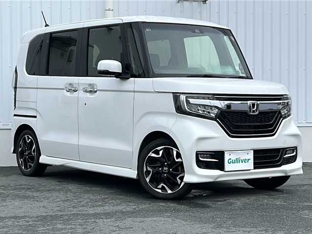 ホンダ Ｎ ＢＯＸ カスタム G L ターボ ホンダセンシング 三重県 2020(令2)年 5万km プラチナホワイトパール 純正8型ナビ /バックカメラ /前席シートヒーター /両側パワースライドドア/ビルトインETC /パドルシフト /レーダークルーズコントロール /レーンキープアシスト/オートハイビーム /オートライト/USB給電 /LEDヘッドライト/革巻きステアリング /ステアリングスイッチ/リヤサンシェード/電動格納ミラー /禁煙車