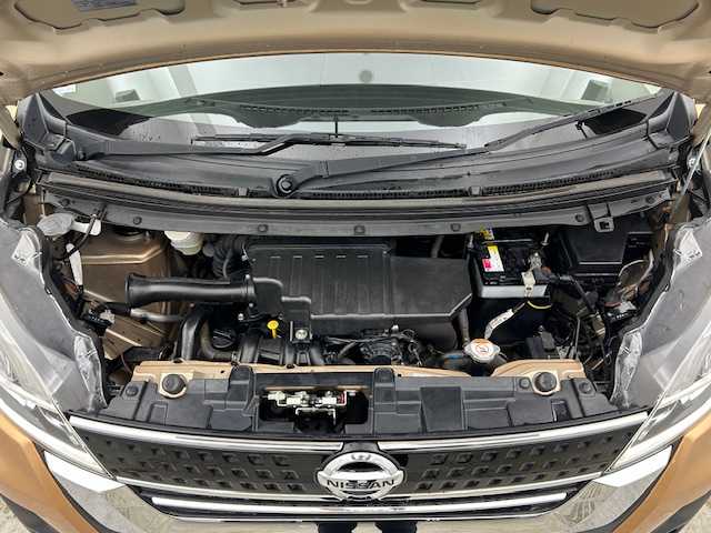 日産 デイズ ルークス ハイウェイスター Gターボ 宮城県 2018(平30)年 3.9万km ピンクゴールドM ターボ/両側パワースライドドア/純正ナビ/(AM/FM/CD/DVD/Blu-ray/iPod/SD/USB/TV/BT)/全方位カメラ/ETC/前方ドライブレコーダー/クルーズコントロール/プッシュスタート/スマートキー/スペアキー/オートライト/オートマチックハイビーム/LEDヘッドライト/フォグランプ/ドアバイザー/純正フロアマット/純正15インチアルミホイール
