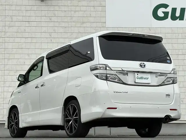 トヨタ ヴェルファイア ハイブリット ZR Gエディション 岩手県 2012(平24)年 8.8万km ホワイトパールクリスタルシャイン 4WD/ツインサンルーフ/フリップダウンモニター/全方位カメラ/両側パワースライドドア/クルーズコントロール/黒革シート/AC100V電源/純正ナビ/→フルセグTV/Bluetooth/FM/AM/ステアリングスイッチ/バックカメラ/アダプティブフロントライティングシステム/シートヒーター/パワーシート/〇プッシュスタート/〇電動格納ミラー/〇ドアバイザー/〇フロアマット/〇シガーソケット/〇スマートキー/オットマン/ETC/冬タイヤ純正アルミ車載