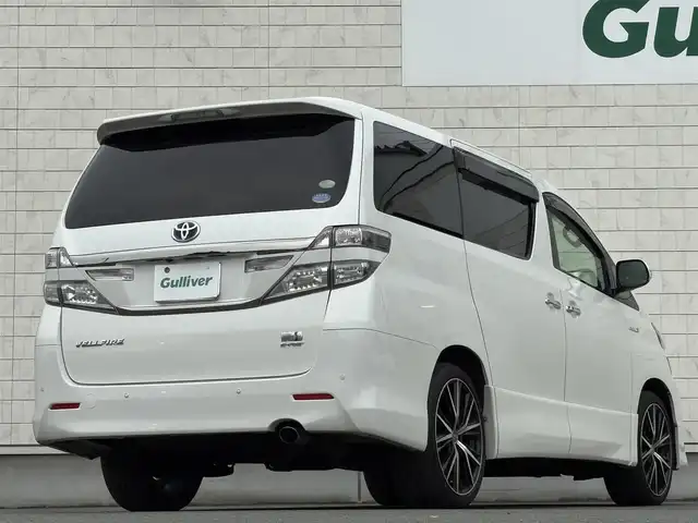 トヨタ ヴェルファイア ハイブリット ZR Gエディション 岩手県 2012(平24)年 8.8万km ホワイトパールクリスタルシャイン 4WD/ツインサンルーフ/フリップダウンモニター/全方位カメラ/両側パワースライドドア/クルーズコントロール/黒革シート/AC100V電源/純正ナビ/→フルセグTV/Bluetooth/FM/AM/ステアリングスイッチ/バックカメラ/アダプティブフロントライティングシステム/シートヒーター/パワーシート/〇プッシュスタート/〇電動格納ミラー/〇ドアバイザー/〇フロアマット/〇シガーソケット/〇スマートキー/オットマン/ETC/冬タイヤ純正アルミ車載
