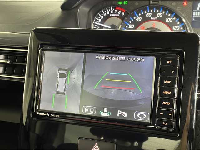 スズキ ワゴンＲ スティングレー HYBRID X 沖縄県 2021(令3)年 5.1万km クラッシーブラウンM 禁煙車/社外ナビ/【CD/DVD/フルセグTV/BT】/全方位カメラ/バックカメラ/ヘッドアップディスプレイ/前後ドライブレコーダー/ステアリングリモコン/運転席シートヒーター/衝突被害軽減システム/レーンキープアシスト/運転席シートヒーター/シートカバー/LEDヘッドライト/オートライト/スマートキー