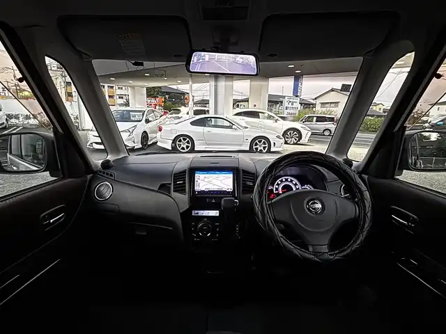 日産 ルークス ハイウェイスター 熊本県 2010(平22)年 7.4万km シルキーシルバーメタリック 社外メモリナビ（AVIC-MR207）/【ワンセグTV/Bluetooth/CD/DVD】/バックカメラ/デジタルインナーミラー/ドライブレコーダー/片側パワースライドドア/プッシュスタート/社外15インチアルミホイール/フォグランプ/スマートキー/オートエアコン/純正フロアマット/ドアバイザー