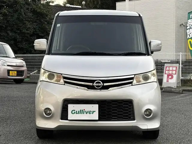 日産 ルークス ハイウェイスター 熊本県 2010(平22)年 7.4万km シルキーシルバーメタリック 社外メモリナビ（AVIC-MR207）/【ワンセグTV/Bluetooth/CD/DVD】/バックカメラ/デジタルインナーミラー/ドライブレコーダー/片側パワースライドドア/プッシュスタート/社外15インチアルミホイール/フォグランプ/スマートキー/オートエアコン/純正フロアマット/ドアバイザー