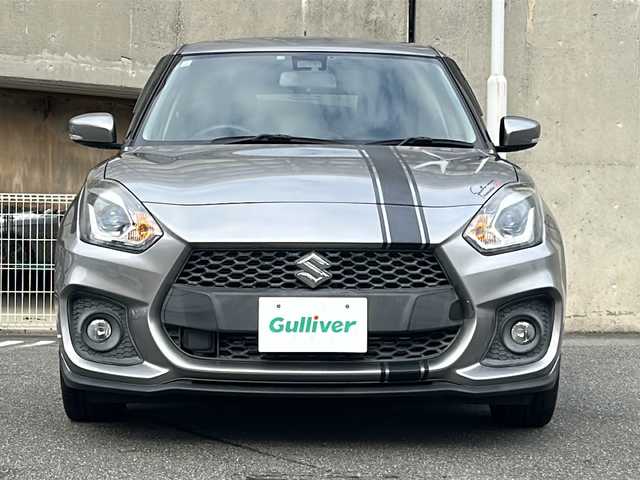 スズキ スイフト スポーツ セーフティPKG 愛知県 2019(平31)年 3万km プレミアムシルバーメタリック ワンオーナー/社外ナビ/フルセグTV・Bluetooth・USB・SD/スマートキー/プッシュスタート/ステアリングスイッチ/アダプティブクルーズコントロール/デュアルセンサーブレーキサポート/車線逸脱警報/運転席シートヒーター/LEDヘッドライト/ETC/純正フロアマット/純正ドアバイザー/保証書/取扱説明書/スペアスマートキー
