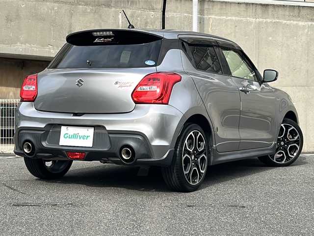 スズキ スイフト スポーツ セーフティPKG 愛知県 2019(平31)年 3万km プレミアムシルバーメタリック ワンオーナー/社外ナビ/フルセグTV・Bluetooth・USB・SD/スマートキー/プッシュスタート/ステアリングスイッチ/アダプティブクルーズコントロール/デュアルセンサーブレーキサポート/車線逸脱警報/運転席シートヒーター/LEDヘッドライト/ETC/純正フロアマット/純正ドアバイザー/保証書/取扱説明書/スペアスマートキー