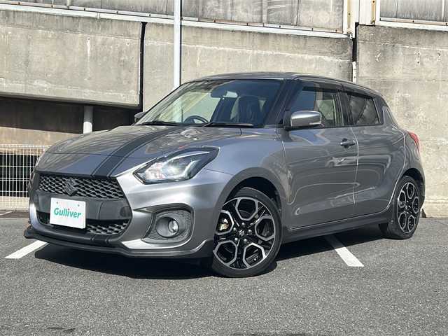 スズキ スイフト スポーツ セーフティPKG 愛知県 2019(平31)年 3万km プレミアムシルバーメタリック ワンオーナー/社外ナビ/フルセグTV・Bluetooth・USB・SD/スマートキー/プッシュスタート/ステアリングスイッチ/アダプティブクルーズコントロール/デュアルセンサーブレーキサポート/車線逸脱警報/運転席シートヒーター/LEDヘッドライト/ETC/純正フロアマット/純正ドアバイザー/保証書/取扱説明書/スペアスマートキー