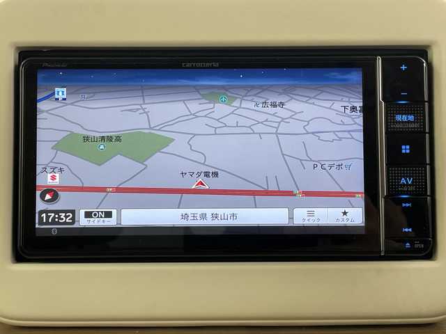 スズキ ラパン X 埼玉県 2020(令2)年 3.8万km シフォンアイボリーメタリック 社外ナビ　AVIC-RW810/（Bluetooth/CD/DVD/HDMI/USB/AM/FM）/地デジフルセグ/バックカメラ/前後ドライブレコーダー/ETC/車線逸脱警報/衝突軽減ブレーキ/クリアランスソナー/アイドリングストップ/運転席シートヒーター/プッシュスタート/ウィンカーミラー/純正フロアマット/純正ドアバイザー/純正14インチアルミホイール