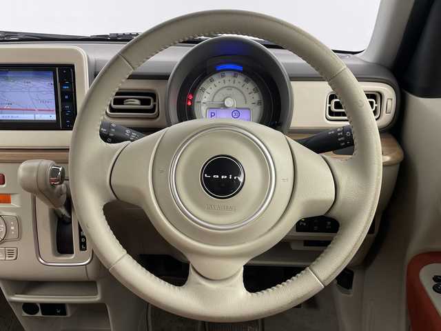 スズキ ラパン X 埼玉県 2020(令2)年 3.8万km シフォンアイボリーメタリック 社外ナビ　AVIC-RW810/（Bluetooth/CD/DVD/HDMI/USB/AM/FM）/地デジフルセグ/バックカメラ/前後ドライブレコーダー/ETC/車線逸脱警報/衝突軽減ブレーキ/クリアランスソナー/アイドリングストップ/運転席シートヒーター/プッシュスタート/ウィンカーミラー/純正フロアマット/純正ドアバイザー/純正14インチアルミホイール