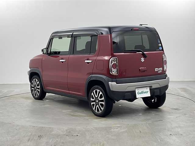 スズキ ハスラー Jスタイル Ⅱ 栃木県 2016(平28)年 10.6万km フェニックスレッドパール/ブルーイッシュブラックパール 社外ナビ/（BT/フルセグ/CD/DVD/AM/FM）/衝突軽減システム　/横滑り防止　/車線逸脱抑制機能　/アイドリングストップ/ダウンヒルアシストコントロール　/前席シートヒーター　/ＥＴＣ　/ドライブレコーダー　/純正アルミホイール　/純正フロアマット/ステアリングスイッチ/電動格納ミラー/プッシュスタート/スマートキー/スペアキー