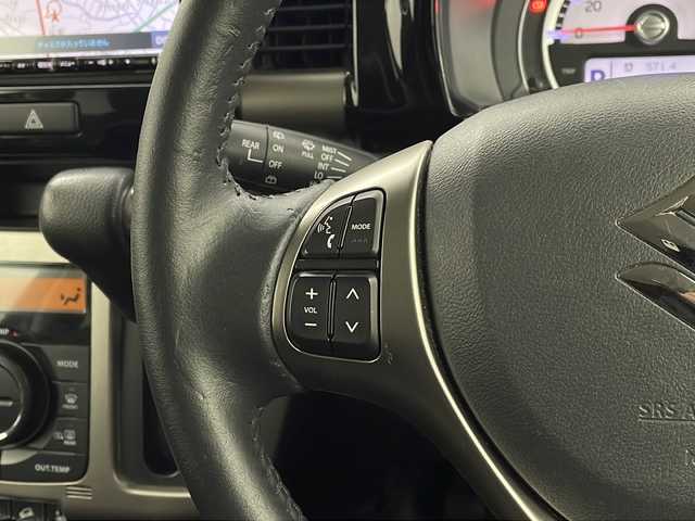 スズキ ハスラー Jスタイル Ⅱ 栃木県 2016(平28)年 10.6万km フェニックスレッドパール/ブルーイッシュブラックパール 社外ナビ/（BT/フルセグ/CD/DVD/AM/FM）/衝突軽減システム　/横滑り防止　/車線逸脱抑制機能　/アイドリングストップ/ダウンヒルアシストコントロール　/前席シートヒーター　/ＥＴＣ　/ドライブレコーダー　/純正アルミホイール　/純正フロアマット/ステアリングスイッチ/電動格納ミラー/プッシュスタート/スマートキー/スペアキー