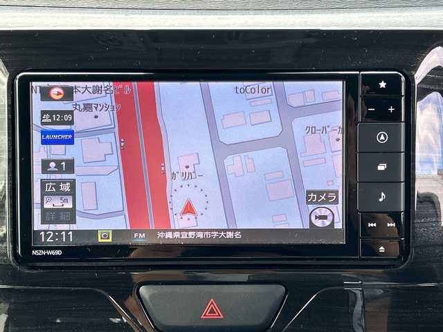 ダイハツ タント X VS SAⅢ 沖縄県 2019(平31)年 0.9万km ライトローズマイカメタリックⅡ 純正ナビ/CD/DVD/BT/フルセグＴＶ/アラウンドビューモニター/バックカメラ/両側パワースライドドア/ＬＥＤオートライト/シートヒーター/純正１４インチアルミホイール/ドライブレコーダー/後方コーナーセンサー/アイドリングストップ/オートマチックハイビーム/横滑り防止装置/衝突被害軽減システム/リアロールサンシェード/電格ミラー/ワンオーナー