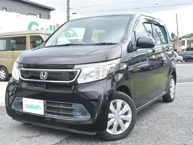 ホンダ Ｎ ＷＧＮ G 神奈川県 2015(平27)年 4.9万km スマートブラック ワンオーナー/純正メモリナビ/バックカメラ/Bluetooth/ワンセグTV/CD/DVD/ETC/アイドリングストップ/ラバーバッド/ドアバイザー/保証書/取説/スペアスマートキー