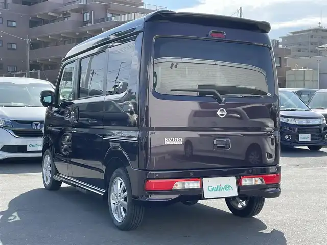 日産 ＮＶ１００クリッパー リオ G 静岡県 2022(令4)年 0.2万km ムーンライトバイオレット ワンオーナー/純正ナビ/・Bluetooth/・フルセグTV/・CD/・USB入力端子/バックカメラ/ドライブレコーダー/シートヒーター（D席）/両側パワースライドドア/アイドリングストップ/レーンキープアシスト/衝突被害軽減システム/後方コーナーセンサー/純正14インチアルミホイール/HIDヘッドライト/純正フロアマット/革巻きステアリング/ステアリングスイッチ/スマートキー/スペアキー×1