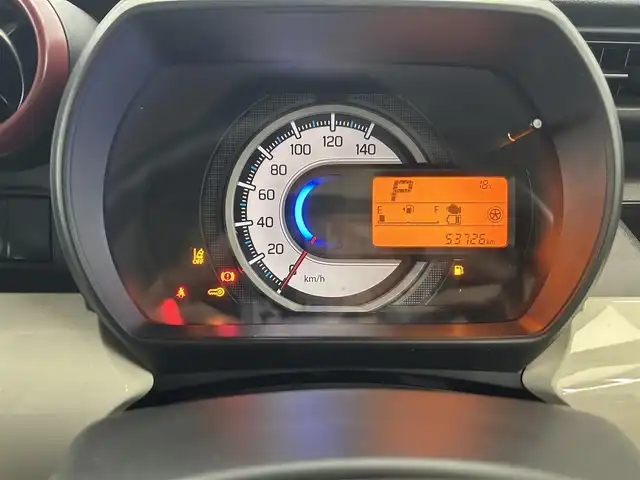 スズキ スペーシア HYBRID X 鹿児島県 2020(令2)年 5.4万km シフォンアイボリーM 社外7インチメモリナビ【MDV-D407BTW】/（ワンセグTV/AM/FM/CD/DVD/BT）/運転席シートヒーター/バックカメラ/ビルトインETC/前方ドライブレコーダー【HDR103】/衝突被害軽減ブレーキ/レーンキープアシスト/アイドリングストップ/クリアランスソナー/ステアリングスイッチ/社外13インチアルミホイール/フロアマット/ドアバイザー/禁煙車
