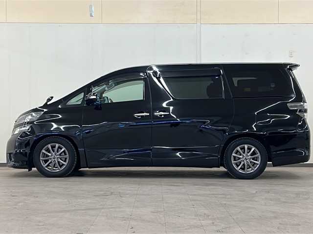 トヨタ ヴェルファイア 2．4Z プラチナセレクションⅡ 道央・札幌 2010(平22)年 18.7万km ブラック /寒冷地仕様//4WD//WAC//両側パワースライドドア//パワーバックドア//バックカメラ//社外ナビ（ＡＭ／ＦＭ／ＣＤ／ＤＶＤ）フルセグ//フリップダウンモニター//ドアバイザー//プッシュスタート//ＨＩＤヘッドライト//スマートキー//社外AW夏タイヤ付//オットマン//カーテンエアバッグ