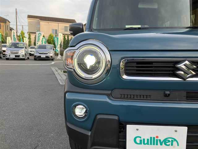 スズキ ハスラー HYBRID X 埼玉県 2020(令2)年 6.3万km デニムブルー ガンメタリック 2トーン ワンオーナー/デュアルカメラブレーキサポート/純正9型メモリーナビ/　・スマートフォン連携/　・全周囲カメラ/　・フルセグTV/　・CD/DVD再生/　・Bluetooth接続/　・USB端子/ビルトインETC/ハイビームアシスト/LEDヘッドライト/LEDフォグ/スマートキー×2/プッシュスタートボタン/前席シートヒーター/クリアランスソナー/レーンアシスト/アイドリングストップ/純正15インチAW/革巻きステアリング/ドアバイザー/保証書/取扱説明書/ナビ取扱説明書/整備記録簿（R3.R4.R5.R6）