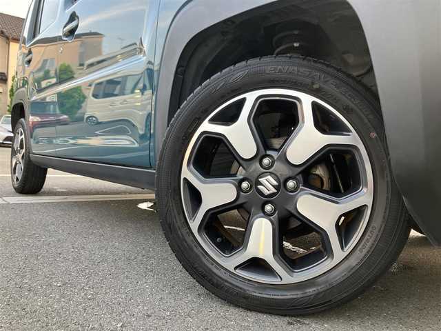 スズキ ハスラー HYBRID X 埼玉県 2020(令2)年 6.3万km デニムブルー ガンメタリック 2トーン ワンオーナー/デュアルカメラブレーキサポート/純正9型メモリーナビ/　・スマートフォン連携/　・全周囲カメラ/　・フルセグTV/　・CD/DVD再生/　・Bluetooth接続/　・USB端子/ビルトインETC/ハイビームアシスト/LEDヘッドライト/LEDフォグ/スマートキー×2/プッシュスタートボタン/前席シートヒーター/クリアランスソナー/レーンアシスト/アイドリングストップ/純正15インチAW/革巻きステアリング/ドアバイザー/保証書/取扱説明書/ナビ取扱説明書/整備記録簿（R3.R4.R5.R6）