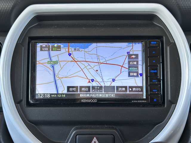 スズキ ハスラー HYBRID G 静岡県 2022(令4)年 1.3万km オフブルーM 安全装備/・デュアルセンサーブレーキサポート/・コーナーセンサー/・レーンキープアシスト/社外ナビ/・CD/DVD/Bluetooth/FM/AM/フルセグTV/主要装備/・シートヒーター　/・コーナーセンサー　/・レーザークルーズコントロール　/・アイドリングストップ　/・レーンキープ　/・ステアリングリモコン　/・スマートキー　/・純正フロアマット　/・プッシュスタート　/・純正アルミホイール