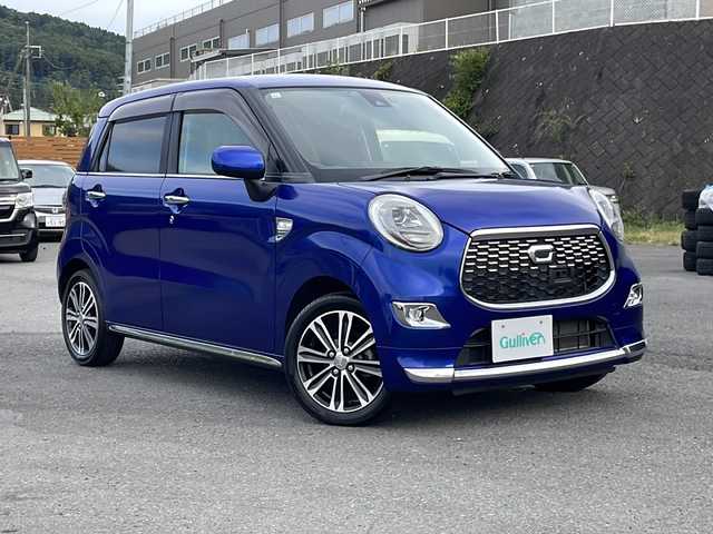 ダイハツ キャスト スタイル G ターボ SAⅡ 山梨県 2016(平28)年 6.3万km ディープブルークリスタルマイカ 純正ナビ　/フルセグTV　BT/バックカメラ　/ＥＴＣ　/純正アルミ/スマートキー　/ＬＥＤヘッドライト　/オートライト　/オートエアコン　/ドライブレコーダー　/電動格納ミラー　