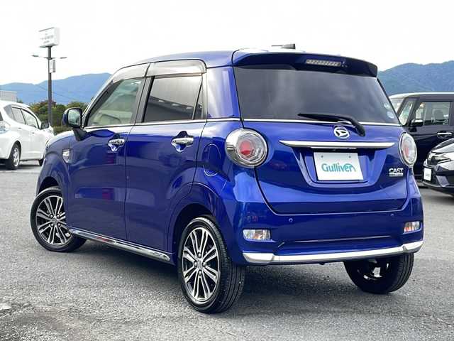 ダイハツ キャスト スタイル G ターボ SAⅡ 山梨県 2016(平28)年 6.3万km ディープブルークリスタルマイカ 純正ナビ　/フルセグTV　BT/バックカメラ　/ＥＴＣ　/純正アルミ/スマートキー　/ＬＥＤヘッドライト　/オートライト　/オートエアコン　/ドライブレコーダー　/電動格納ミラー　
