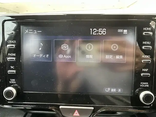 トヨタ ヤリスクロス ハイブリッド GRスポーツ 奈良県 2023(令5)年 0.8万km ブラックマイカ/プラチナホワイトパールマイカ ワンオーナー/純正ナビ/追従式クルコン/アラウンドビュー/ハーフレザー/ETC/ドラレコ/USB付/タイプC付/キャリパー/オートライト（LED）/純正フロアマット/純正アルミ/保証書/取扱説明書/記録簿