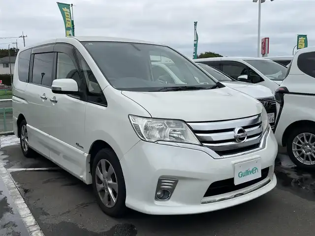 日産 セレナ ハイウェイスター S HV Vセレ 東京都 2013(平25)年 17万km ブリリアントホワイトパール