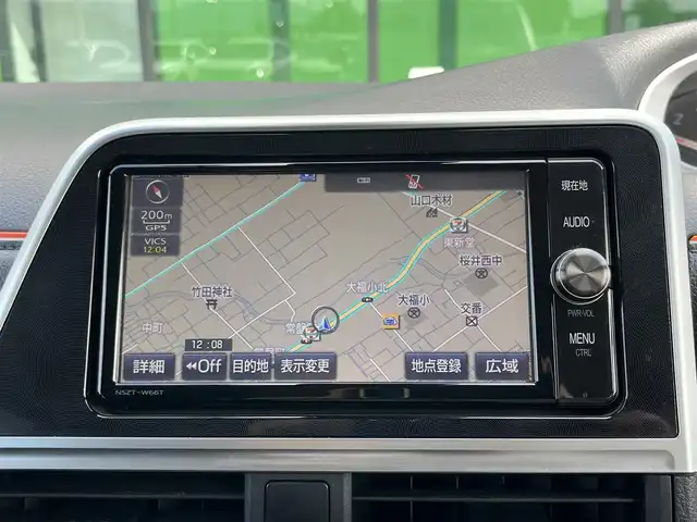 トヨタ シエンタ G クエロ 奈良県 2017(平29)年 5.3万km ブラックマイカ 純正ＳＤナビ（ＮＳＺＴ－Ｗ６６Ｔ）　/フルセグ　/Ｂｌｕｅｔｏｏｔｈ　/ＣＤ／ＤＶＤ　/フリップダウンモニター　（V12T-R66C）/バックカメラ　/ビルトインＥＴＣ　/スペアキー　/３列シート　/ハーフレザーシート　/両側パワスラ