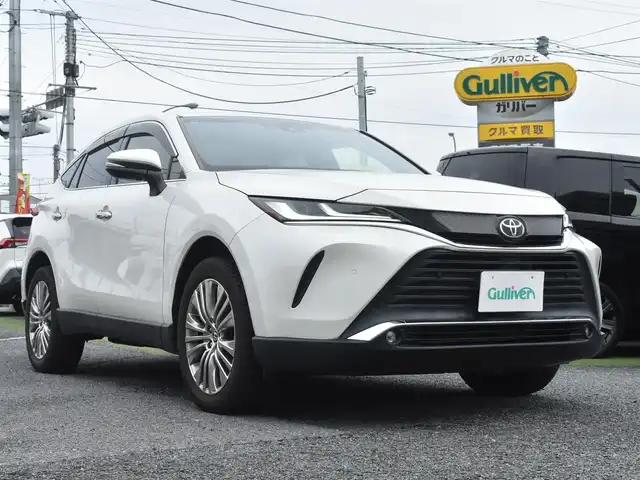 トヨタ ハリアー Z 神奈川県 2020(令2)年 1.9万km ホワイトパールクリスタルシャイン ワンオーナー/純正メモリナビ/フルセグテレビ/バックカメラ/デジタルインナーミラー/アダプティブクルーズ/プッシュスタート/パワーバックドア/ETC2.0/LEDヘッドライト/保証書/取説/ナビ説/記録(R.3.4)