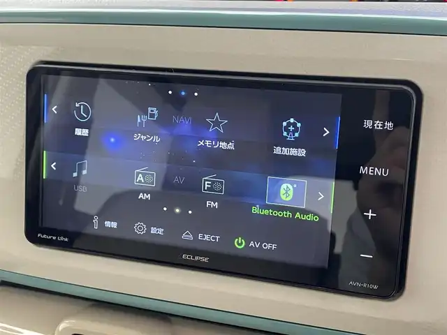 ダイハツ ムーヴ キャンバス G メイクアップ VS SAⅢ 大阪府 2021(令3)年 3.6万km パールホワイトⅢ/ファインミントメタリック 2トーン 社外７インチナビ/Bluetooth/CD/DVD/フルセグ/両側電動スライド/全方位カメラ/LEDヘッドライト/オートライト/オートハイビーム/ドラレコ（前後）/ETC/リアソナー/シートヒーター（D席）/衝突軽減/純正マット/バイザー/プッシュスタート/スマートキー/ステアリングリモコン