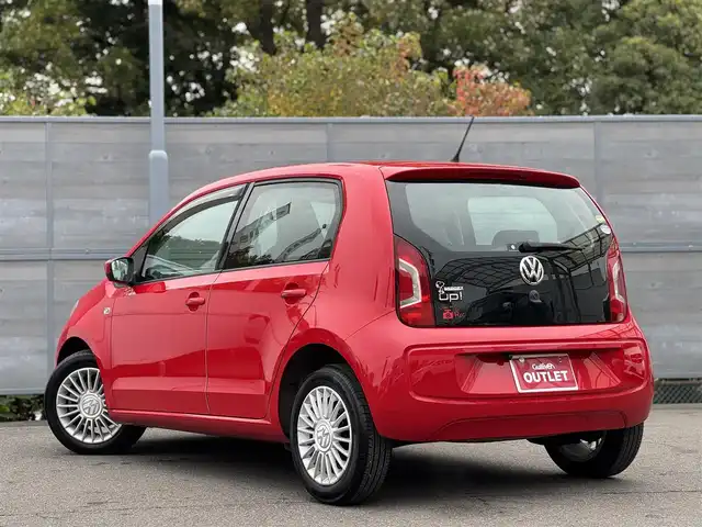 フォルクスワーゲン アップ！ ムーブアップ！ 三重県 2013(平25)年 4万km トルネードレッド パナソニックポータブルナビ/バックカメラ/ETC/ドライブレコーダー前後/純正15インチアルミホイール/純正オーディオ/純正フロアマット/シートリフター /キーレスキー