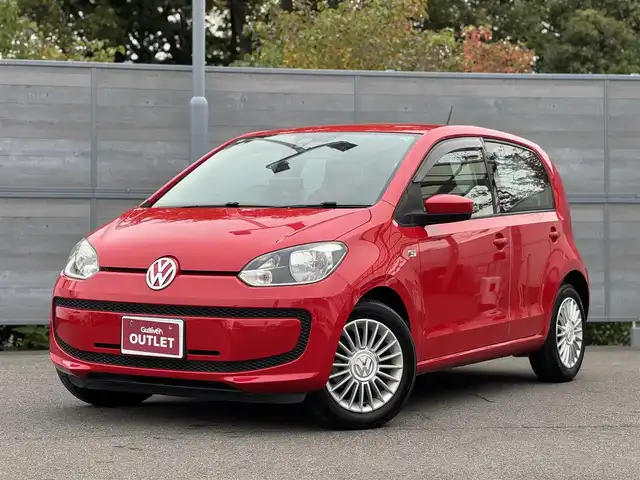 フォルクスワーゲン アップ！ ムーブアップ！ 三重県 2013(平25)年 4万km トルネードレッド パナソニックポータブルナビ/バックカメラ/ETC/ドライブレコーダー前後/純正15インチアルミホイール/純正オーディオ/純正フロアマット/シートリフター /キーレスキー