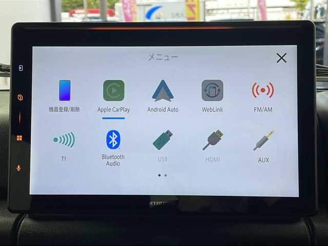 スズキ ジムニー XC 大阪府 2025(令7)年 1.1万km ジャングルグリーン ワンオーナー/社外ディスプレイオーディオ(carrozzeria/DMH-SF900)/【Bluetooth/AppleCarPlay/AndroidAuto/HDMI】/carrozzeriaデジタルインナーミラー/ヘッドライトウォッシャー/ヒーテッドミラー/マッドフラップ/スペアタイヤカバー(ハードタイプ)/デュアルセンサーブレーキサポート/前方衝突警報機能/前方衝突被害軽減ブレーキアシスト機能/自動ブレーキ機能/ヒルホールドコントロール/ヒルディセントコントロール/ハイビームアシスト/後コーナーセンサー/前席シートヒーター/LEDヘッドライト/純正16インチアルミホイール/保証書/取扱説明書/点検記録簿/スマートキー/スペアキー1本