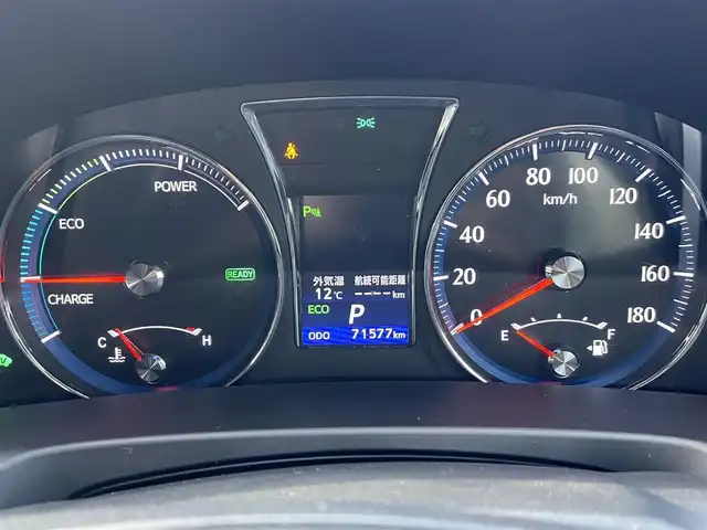 トヨタ クラウン ハイブリッド アスリートS 千葉県 2013(平25)年 7.2万km ホワイトパールクリスタルシャイン プリクラッシュセーフティー/インテリジェントクリアランスソナー/純正メーカーオプションHDDナビ/・CD/DVD/MSV/Bluetooth/フルセグTV/バックカメラ/レーダークルーズコントロール/前席パワーシート/前席シートヒーター/ステアリングヒーター/前後コーナーセンサー/スマートキー/純正キセノンヘッドライト/フォグランプ/純正ドライブレコーダー/ビルトインETC/純正17インチアルミホイール/本革巻きステアリング/ドアバイザー/サイド＆カーテンエアバッグ/新車時保証書＆取扱説明書