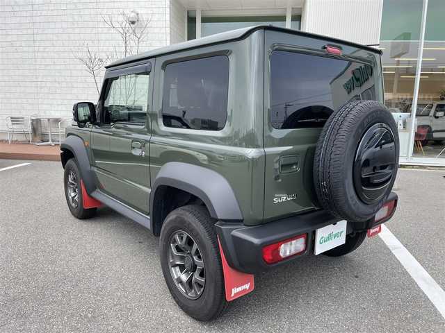 スズキ ジムニー シエラ JC 石川県 2024(令6)年 1.5万km Ｄグリーン 4WD/社外メモリーナビ/フルセグTV/バックカメラ/レーダーブレーキ/純正アルミホイール/スマートキー/プッシュスタート/電動ミラー/クルーズコントロール/マッドフラップ/LEDヘッドライト/ETC