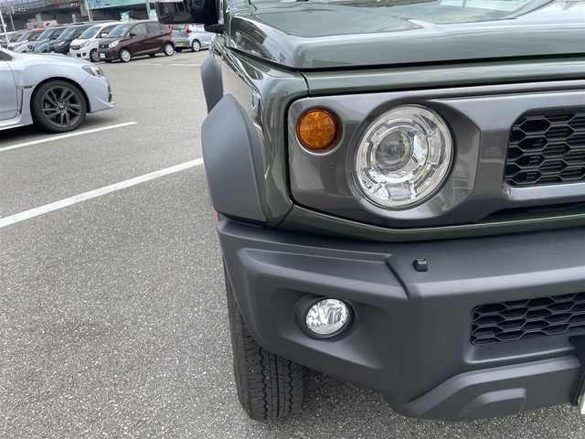 スズキ ジムニー シエラ JC 石川県 2024(令6)年 1.5万km Ｄグリーン 4WD/社外メモリーナビ/フルセグTV/バックカメラ/レーダーブレーキ/純正アルミホイール/スマートキー/プッシュスタート/電動ミラー/クルーズコントロール/マッドフラップ/LEDヘッドライト/ETC