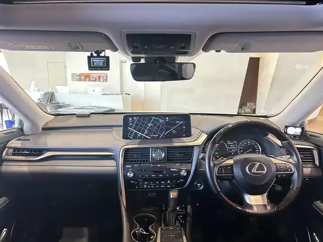 レクサス ＲＸ 450hL 道央・札幌 2020(令2)年 2.9万km ソニッククォーツ モデリスタエアロキット/アダプティブハイビームシステム/ムーンルーフ/リヤシートエンターテイメントシステム/マークレビンソンプレミアムサラウンド/Lexus Safety System＋/ヘッドアップディスプレイ/三眼LEDヘッドライト/本革シート/シートヒーター/シートベントレーション/360°カメラ/電動リアゲート