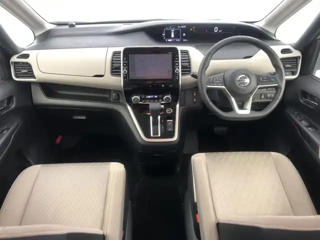 日産 セレナ アンシャンテ 愛知県 2018(平30)年 3万km マルーンレッド 2トーン プロパイロット/純正ナビ/全方位カメラ/両側パワースライドドア/ドライブレコーダー/福祉車両/オートホールド/サンシェード/ドアバイザー/純正フロアマット/純正AW/DVD/ブルーレイ/フルセグTV/USB端子入力あり/シガーソケット