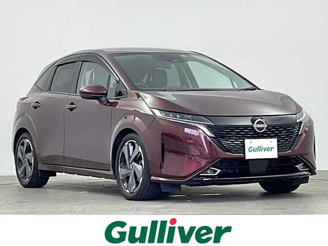 日産 オーラ G レザーエディション 千葉県 2022(令4)年 1.3万km バーガンディー 全方位運転支援シスタム/・エマージェンシーブレーキ/・踏み間違い防止アシスト/・車線逸脱防止支援/・後退時車両検知機能/純正9インチコネクトナビゲーション/・BOSEサウンドシステム/・フルセグTV/・Bluetooth接続/ブラック合皮レザーシート/シートヒーター/スマートキー/プロパイロット