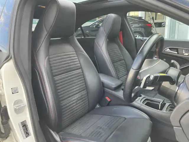 メルセデス・ベンツ ＣＬＡ２５０ シュポルト 4MATIC 山口県 2017(平29)年 6.1万km カルサイトホワイト 純正ナビ＆バックカメラ/　&フルセグTV/純正フロアマット/純正LEDヘッドライト/純正フォグランプ/純正18インチアルミ/エンジンプッシュスタート/フロントパワーシート/　＆シートヒーター/ハーフレザーシート/オートライト/パドルシフト