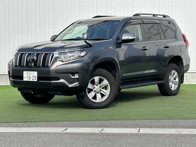 トヨタ ランドクルーザー プラド TX 香川県 2020(令2)年 7.3万km グレーメタリック 登録時走行距離：72095km/禁煙車　/純正ディーラーナビ　/４ＷＤ　/ワンオーナー　/ＥＴＣ　/純正ＡＷ　/ステップ有/バックカメラ　/前方ドラレコ　/ＭＴモード付ＡＴ　/クルコン　/レーンキープアシスト　/取説　/記録簿　/ＬＥＤヘッドライト　/衝突軽減