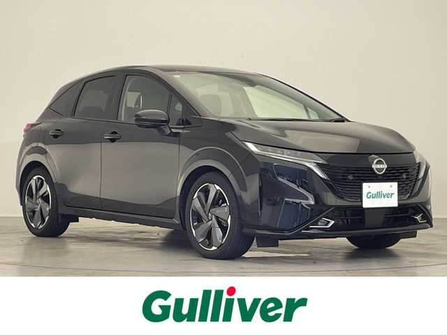 日産 オーラ G レザーエディション 滋賀県 2024(令6)年 0.7万km 黒 禁煙車/プロパイロット/BOSEサウンド/純正9型ナビ/【フルセグTV/Bluetooth//AppleCarPlay/AndroidAuto】/ETC2.0/アラウンドビューモニター/ワイヤレス充電/インテリジェントルームミラー/LEDライト/オートホールド/エマージェンシーブレーキ/レザーシート/スマートキー