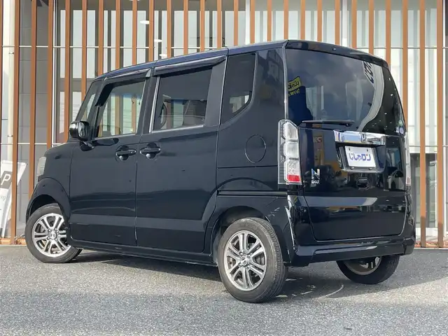 ホンダ Ｎ ＢＯＸ G Lパッケージ 千葉県 2013(平25)年 10.4万km クリスタルブラックパール (株)IDOMが運営する【じしゃロン八千代店】の自社ローン対象車両になります。こちらは現金またはオートローンご利用時の価格です。自社ローンご希望の方は別途その旨お申付け下さい/社外ナビ（CD・DVD）/フルセグテレビ/バックカメラ/ETC