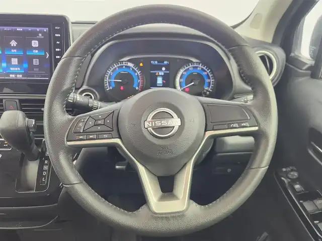 日産 デイズ ハイウェイスターX 愛知県 2024(令6)年 0.6万km ブラック ワンオーナー/衝突被害軽減ブレーキ/純正９型ナビ【MM223D-L】/　（ＢＴ／フルセグＴＶ／ＣＤ／ＵＳＢ）/アラウンドビューモニター/ＥＴＣ/前方ドラレコ/前後コーナーセンサー/プッシュスタート/スマートキー×２/純正１４インチアルミ