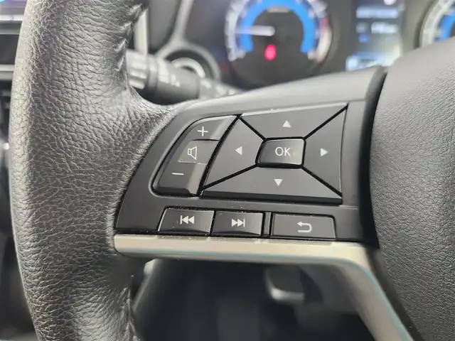 日産 デイズ ハイウェイスターX 愛知県 2024(令6)年 0.6万km ブラック ワンオーナー/衝突被害軽減ブレーキ/純正９型ナビ【MM223D-L】/　（ＢＴ／フルセグＴＶ／ＣＤ／ＵＳＢ）/アラウンドビューモニター/ＥＴＣ/前方ドラレコ/前後コーナーセンサー/プッシュスタート/スマートキー×２/純正１４インチアルミ